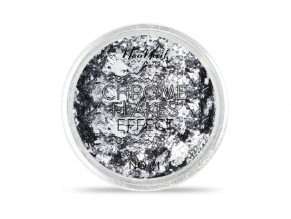 Chrome Flakes Effect (600x315), Png Download