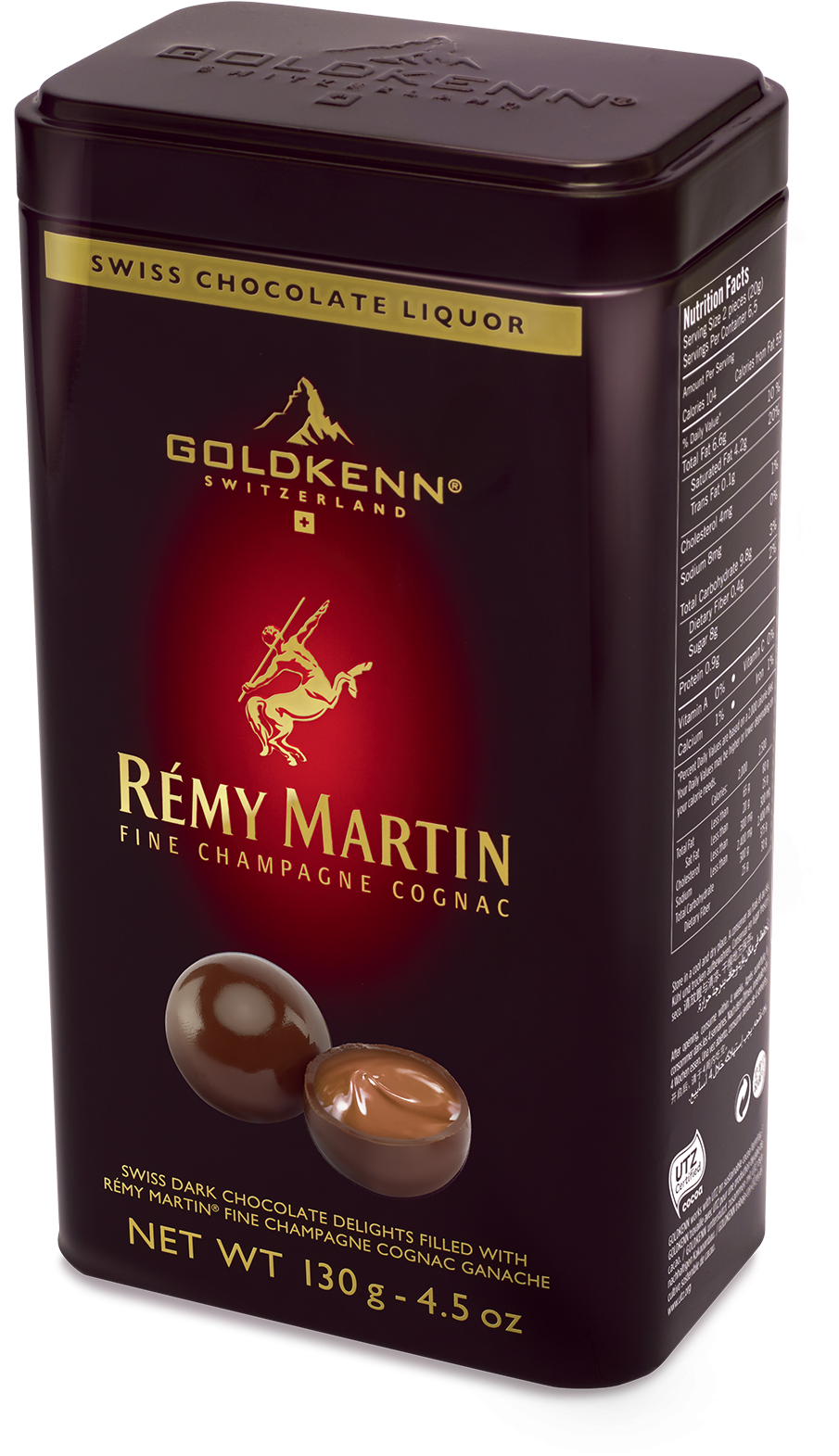 Goldkenn Remy Martin Champagne Cognac Chocolate Bar (2000x2000), Png Download