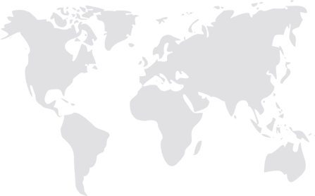 Work With States - World Map (447x278), Png Download