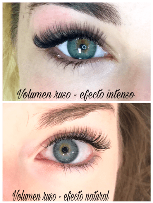Pestañas De Visión Siberiano 89€ - Extensiones De Pestañas Volumen Ruso (768x692), Png Download