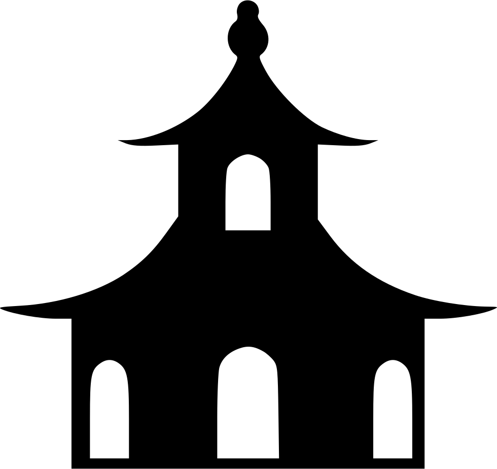 Png File Svg - Pagoda Svg (980x924), Png Download