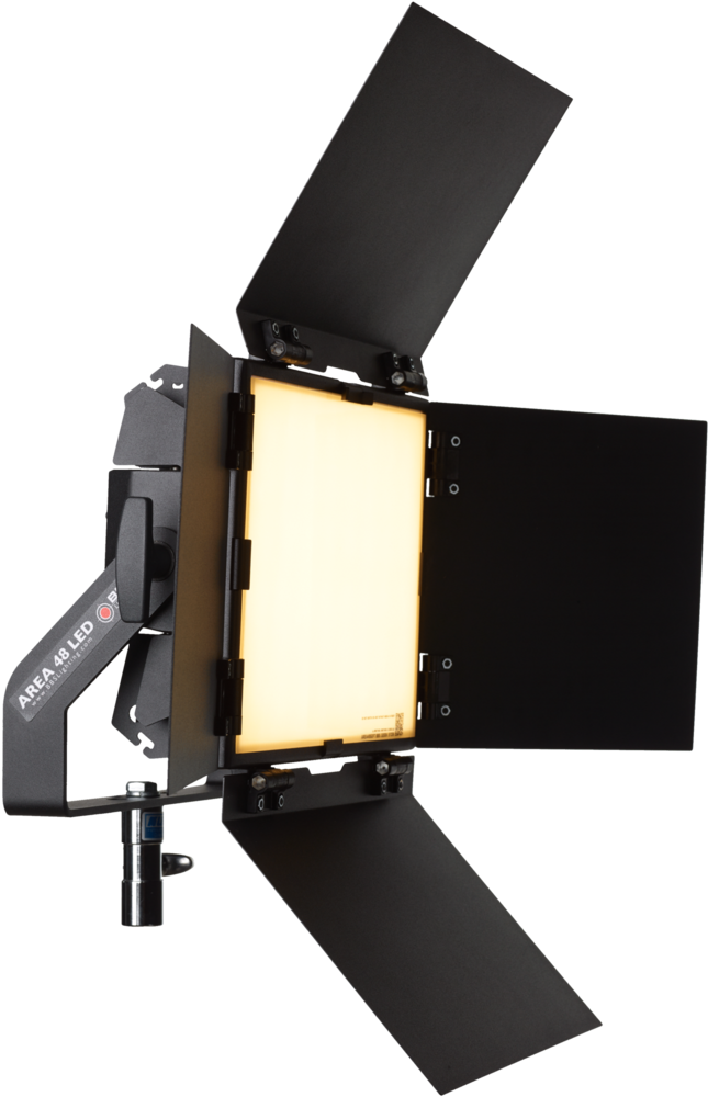 Area 48 Studio Led - Bbs Lighting Area 48 Led Soft Fixture Black, 5600k) (713x1024), Png Download