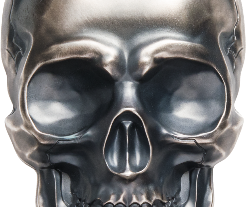 Following The Overall Surge In Popularity In Skull - Metal Skull Transparent (1280x720), Png Download