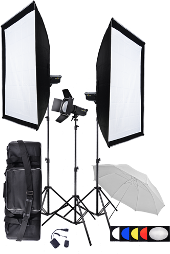 Onsmo At Three Lights Kit - Lighting (384x500), Png Download