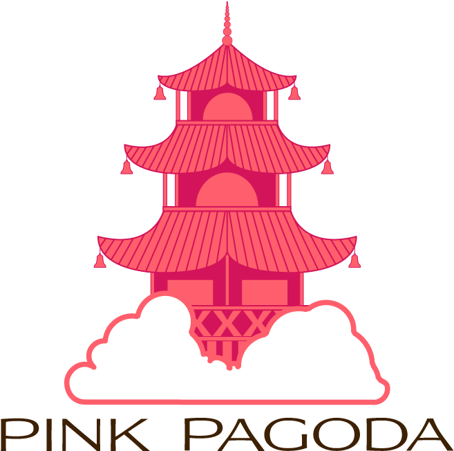 Pink Pagoda Logo - Pagoda (658x658), Png Download