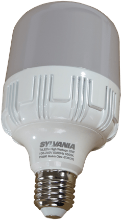 Bombillo Led 20w Sylvania - Incandescent Light Bulb (343x500), Png Download