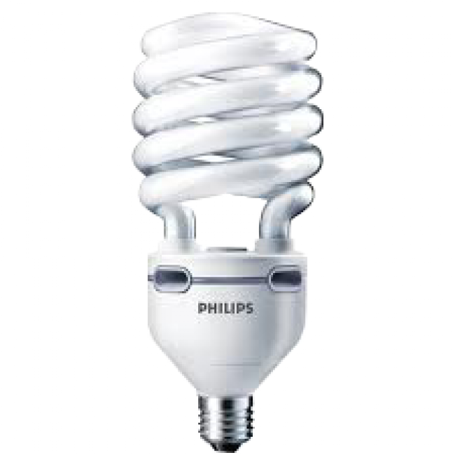 Bombilla Bajo Consumo Philips Tornado High Lumen 60w - Philips Energy-saving Lamp Tornado High Lumen, 45 Watt (650x650), Png Download