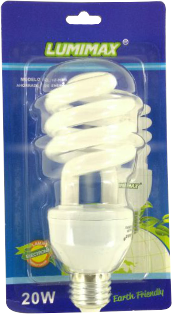 Bombillo Ahorrador 20 Watts - Watt (700x700), Png Download