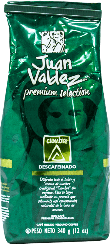 Café Cumbre Descafeinado - Juan Valdez (800x800), Png Download
