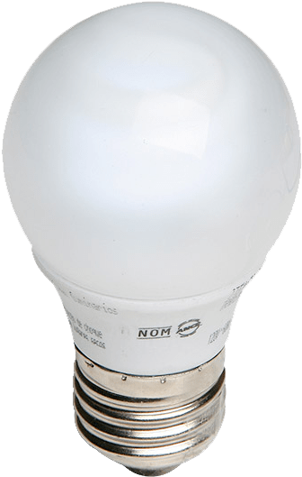 Foco Led Tipo Bombilla - Incandescent Light Bulb (610x610), Png Download