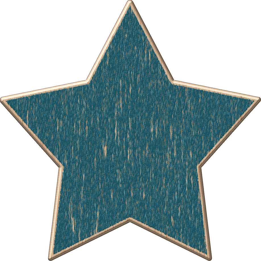 Painted Star Blue - Christmas Day (918x917), Png Download