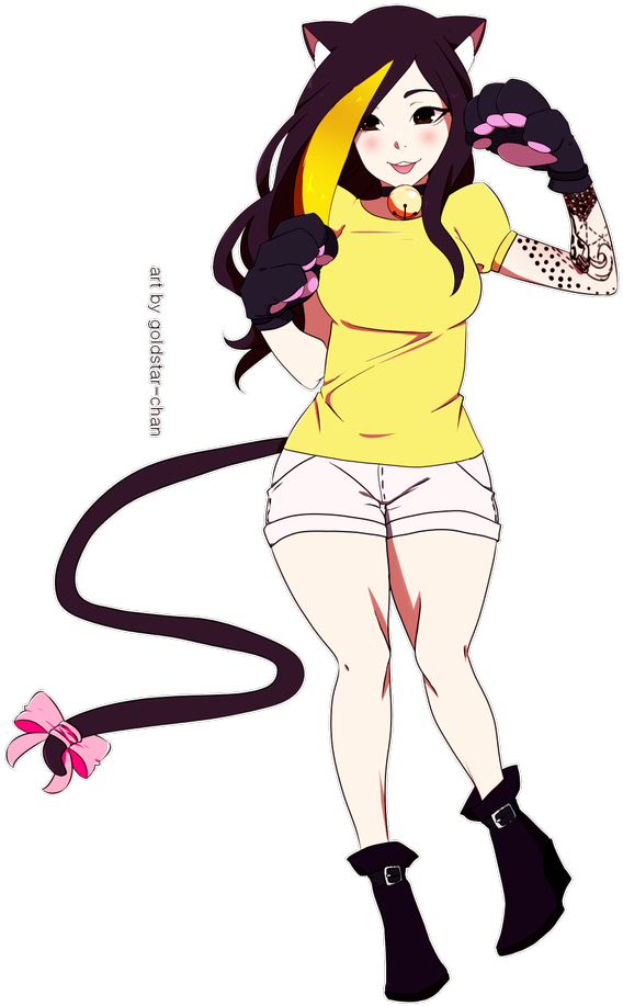 Star-chan On Twitter - Cartoon (800x1200), Png Download