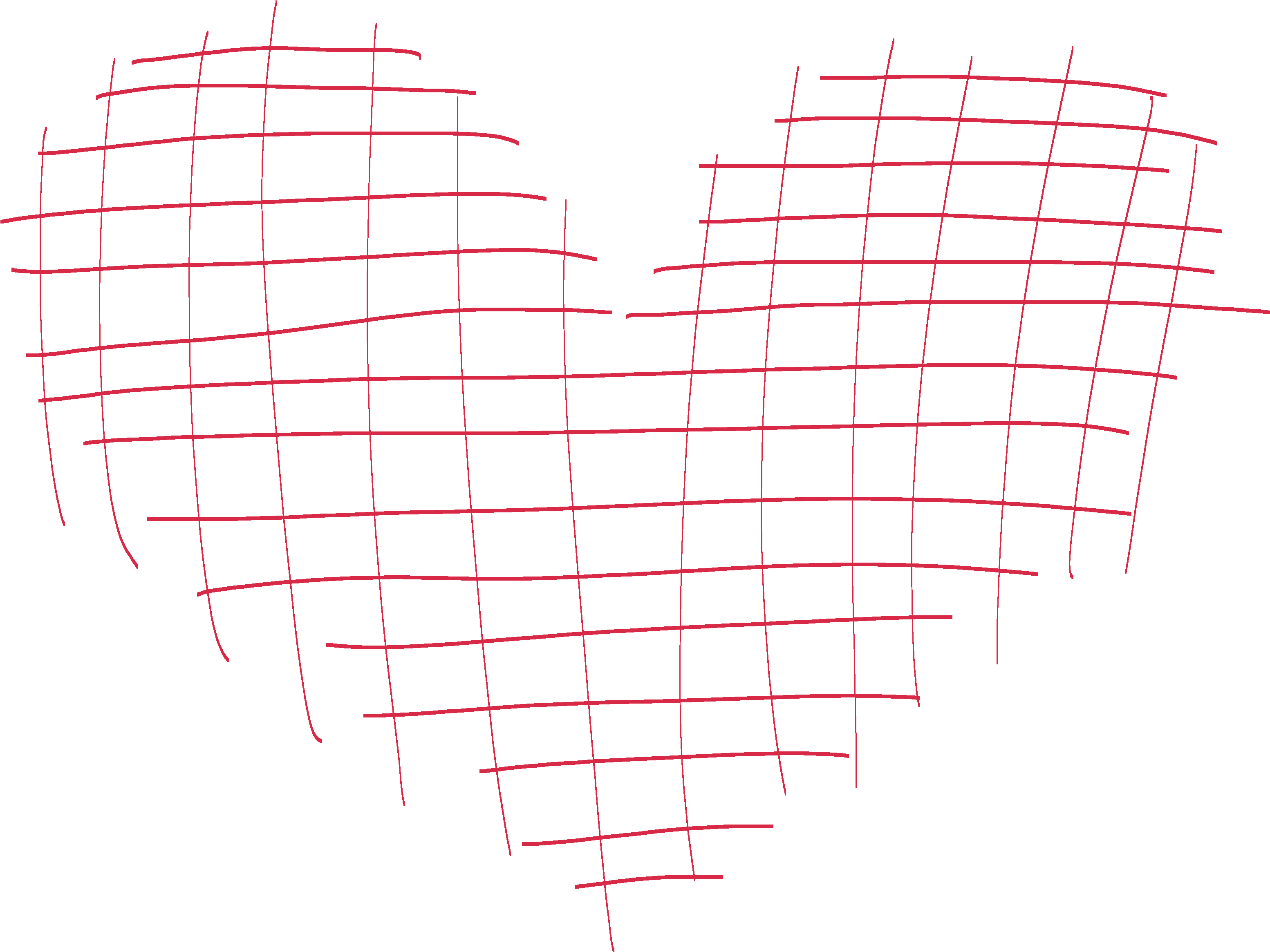 Doodle Heart 5 - Heart (3292x2517), Png Download