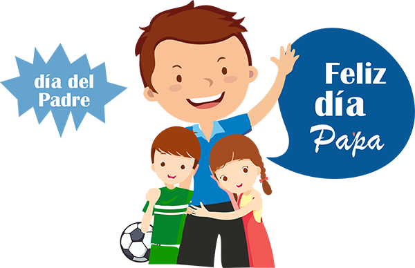 Diadelpadre - Dia Del Padre Preescolar (600x388), Png Download