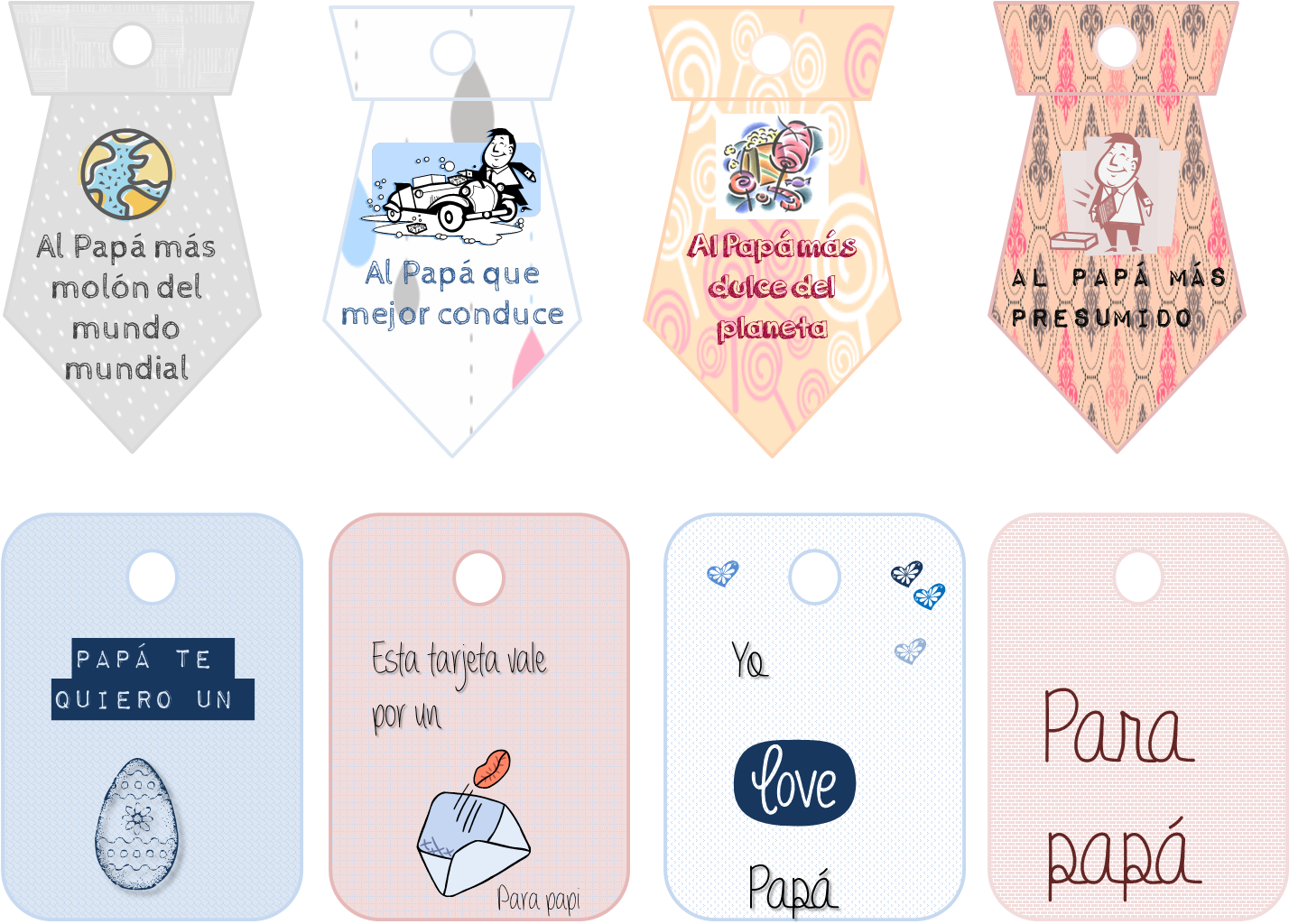 Tarjetas Para El Día Del Padre (1436x1109), Png Download