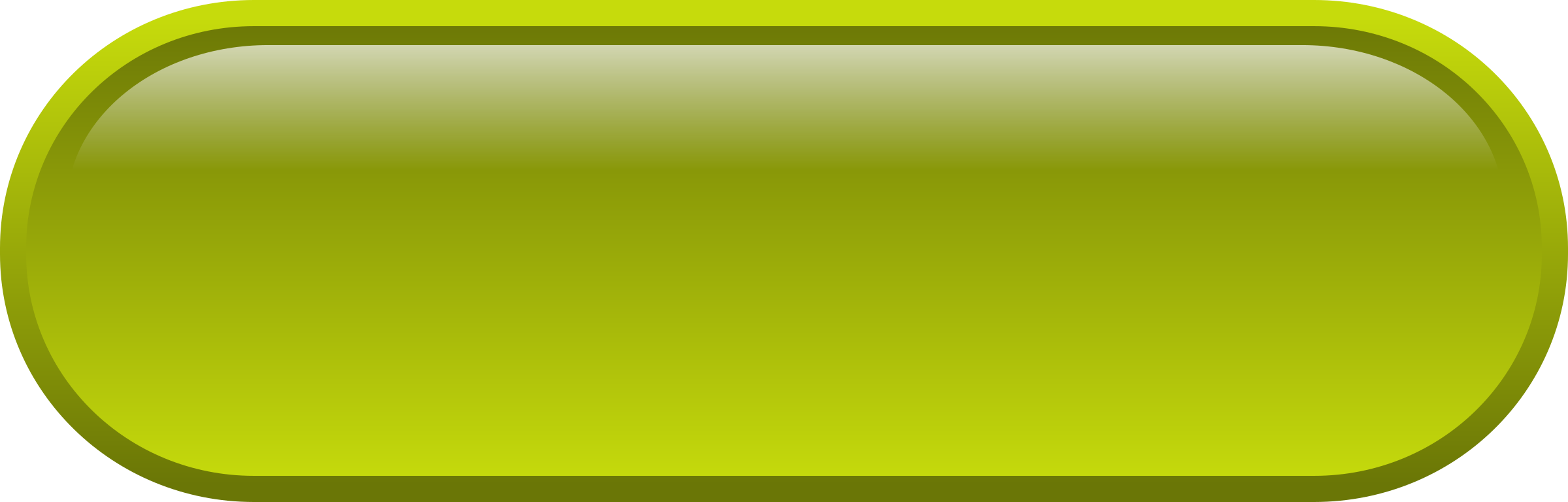 This Free Icons Png Design Of Pill Button Yellow (2400x768), Png Download