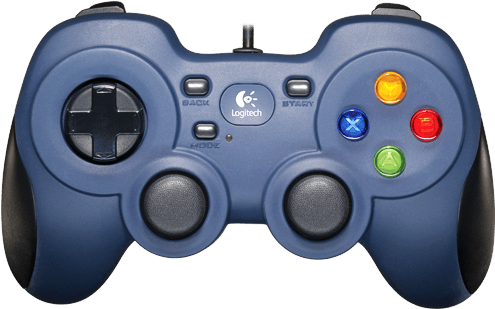 Logitech F310 Gamepad - Logitech Gamepad F310 (498x319), Png Download