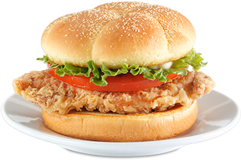 Cajun Filet Sandwich - Bojangles Cajun Filet Chicken Sandwich (460x345), Png Download