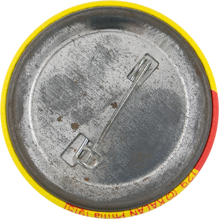 Is That Your Face Yellow Button Back Social Lubricators - Circle (1000x950), Png Download