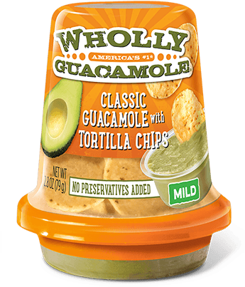Nutritional Information - Wholly Guacamole Snack Pack (369x442), Png Download