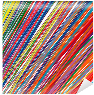 Abstract Color Stripes Background Wall Mural • Pixers® - Abstract Art (400x400), Png Download
