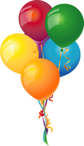 Baloes De Aniversario Png - Balão Feliz Aniversario Png (288x500), Png Download