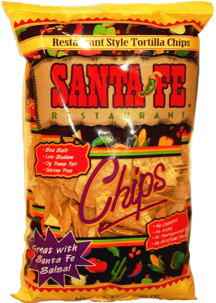 A Perfect Blend Of Yellow & White Stone Ground Corn - Santa Fe Chips (732x1024), Png Download