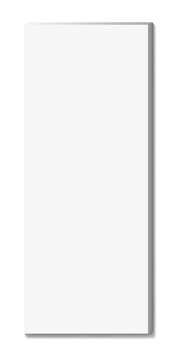 Canvas Print Canvas Print - No Transparent Photo Canvas Print (700x1450), Png Download