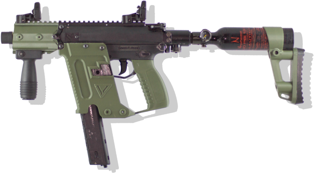 Vector M17 Odg 001 - Paintball Marker (1024x571), Png Download