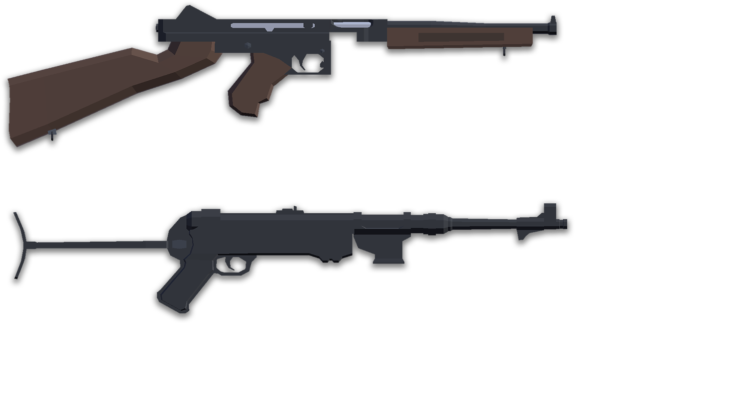 Submachine-guns - Thumb - - Weapon (1920x1080), Png Download