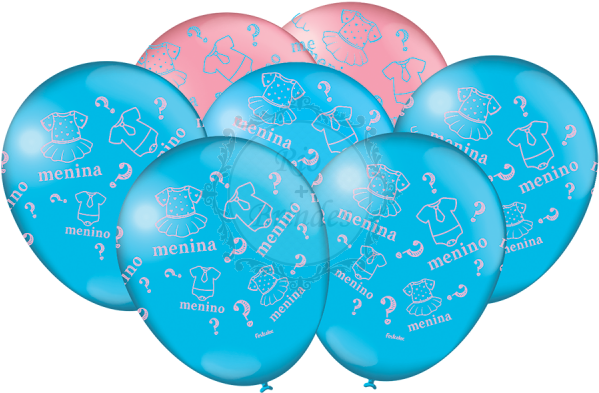 Bexiga Para Cha Revelacao (600x600), Png Download