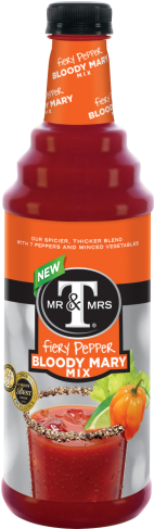 Mr & Mrs T's Fiery Pepper Bloody - Mr And Mrs T (250x500), Png Download