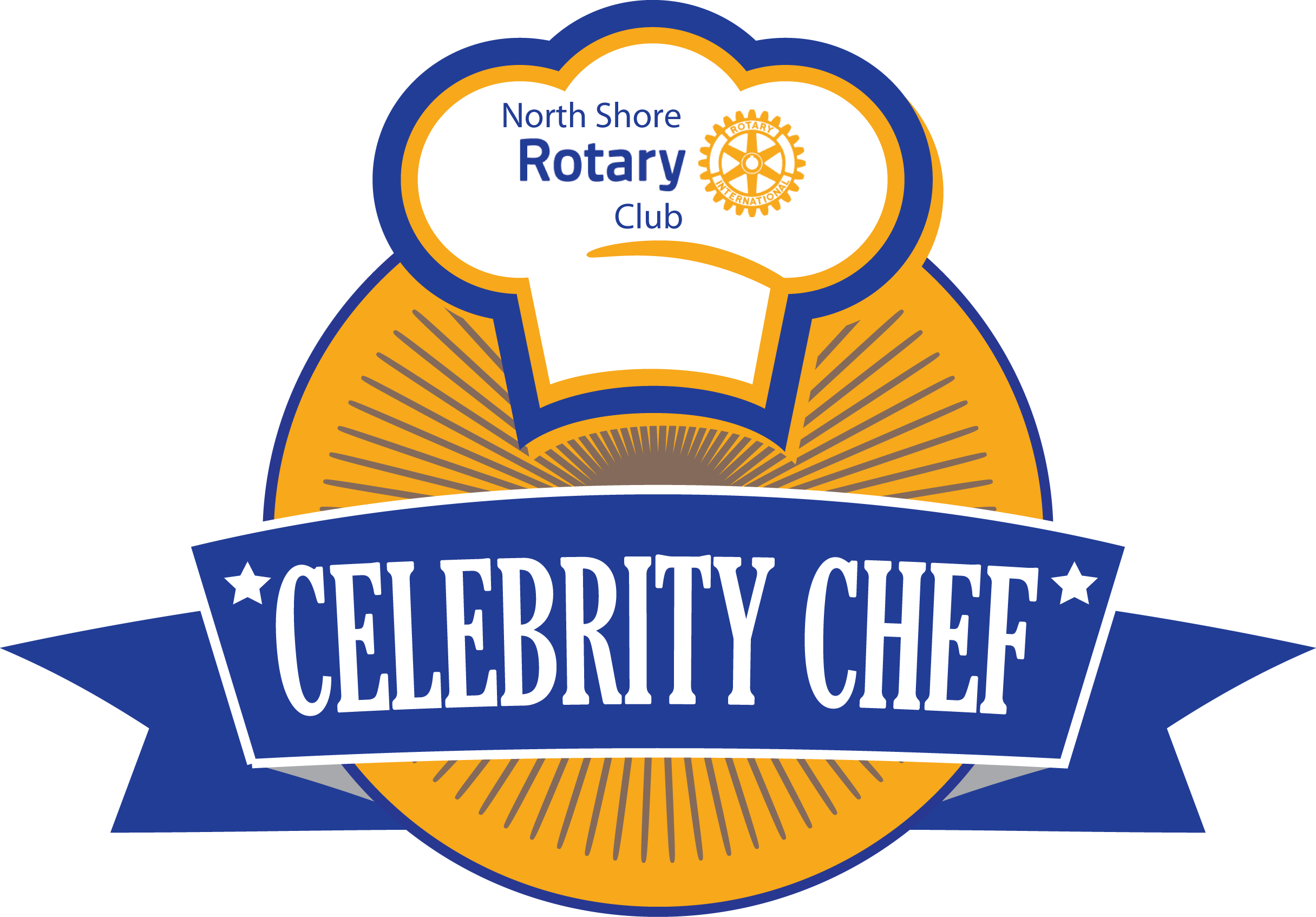 Nsrotary Celebritychef Logo (2431x1694), Png Download