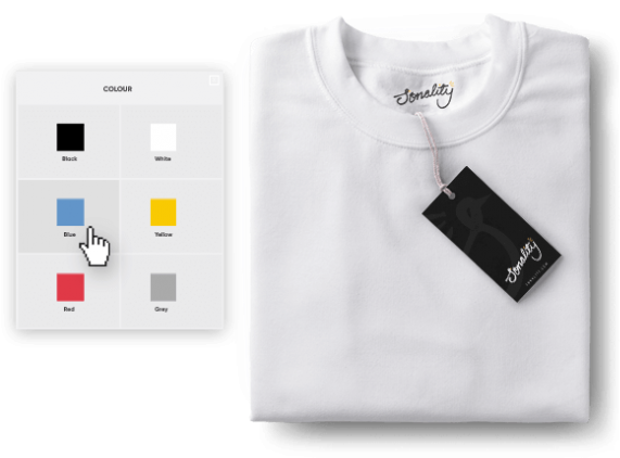 Select A Garment And Colour - Logo (600x452), Png Download