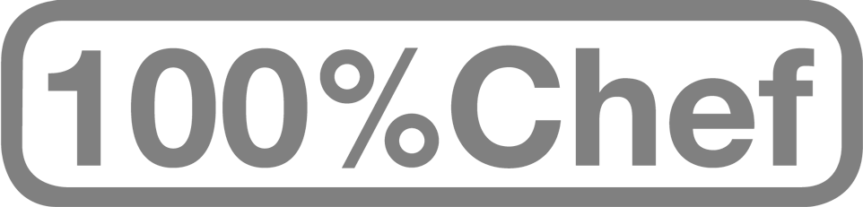 100% Chef (962x231), Png Download