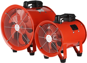 12 Inch Axial Fan Industrial Extractor Fans - Centrifugal Fan (350x350), Png Download