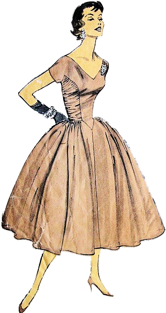 Lady In Blush 341×640 Pixels - Pattern (341x640), Png Download