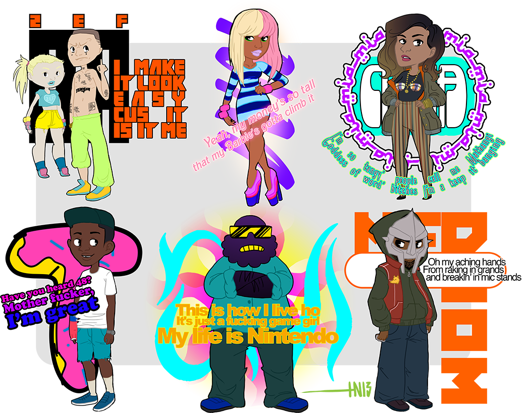 Download Even More Chibi Rappers - Chibi Chance The Rapper PNG Image ...