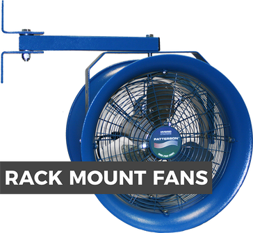 High Velocity Rack Mount Fans - Fan (364x336), Png Download