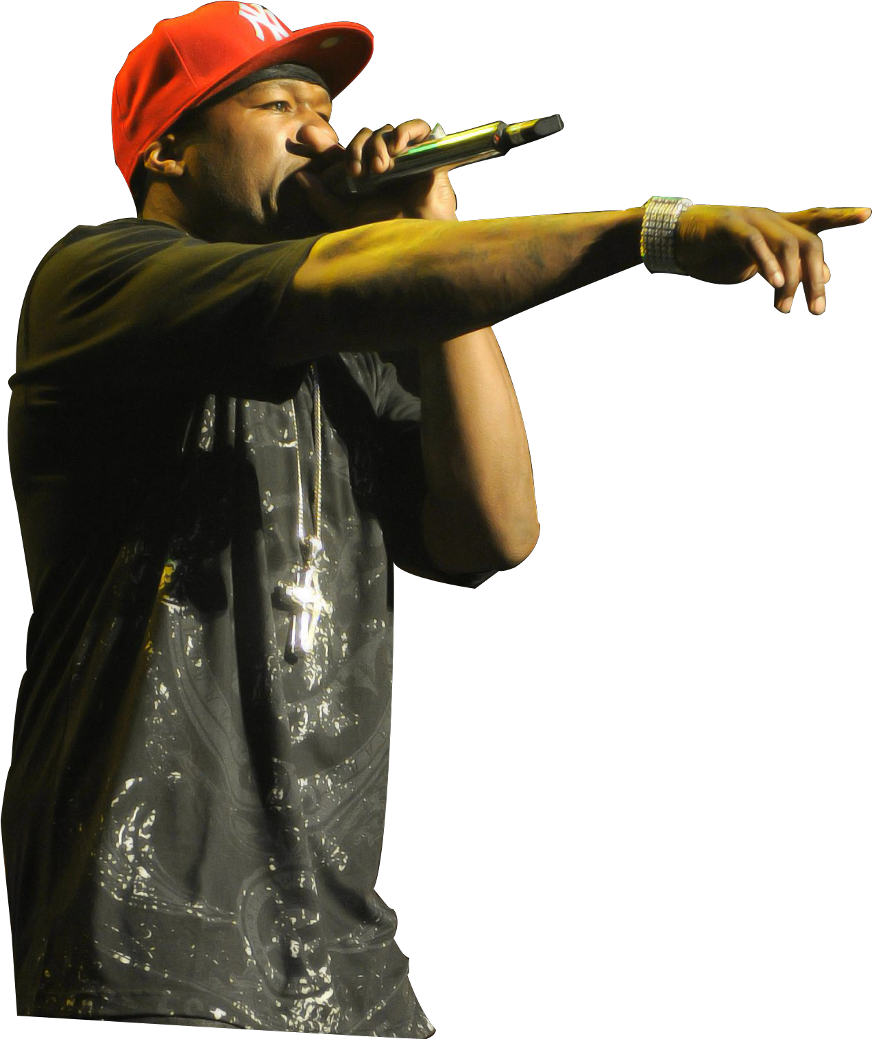 3242 Render 50cent (1272x1516), Png Download