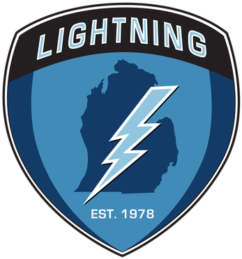 Michigan Lightning Travel Soccer - Michigan Lightning (364x379), Png Download