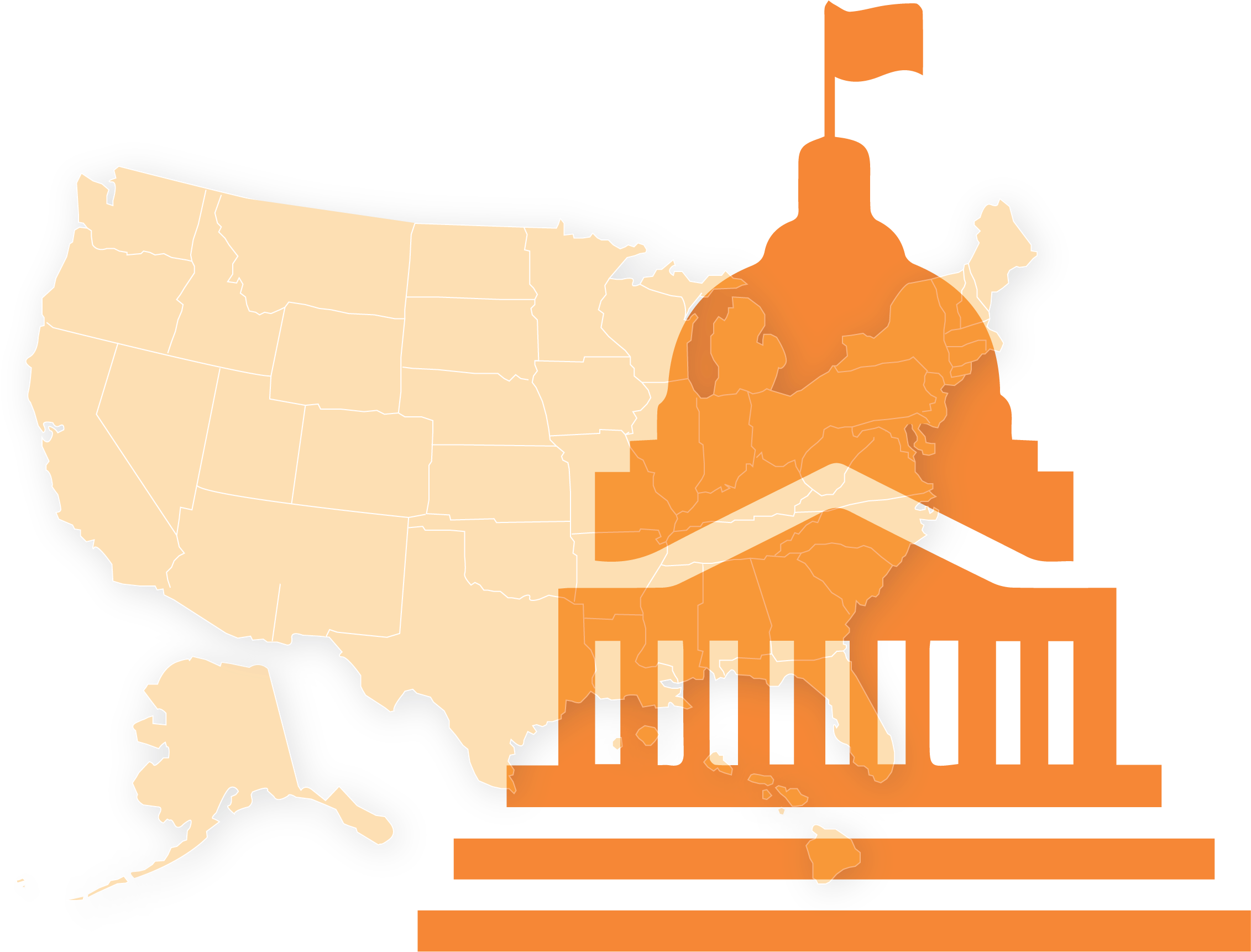 Improving Access And Cutting Red Tape - House Of Representatives Icon (2791x1967), Png Download