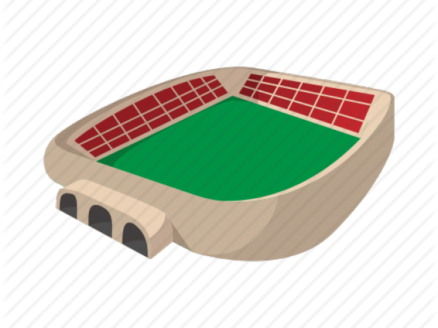 Stadium Cartoon (640x480), Png Download