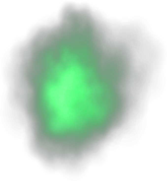 Ftestickers Mist Overlay Effect Green - Mist (1024x1024), Png Download