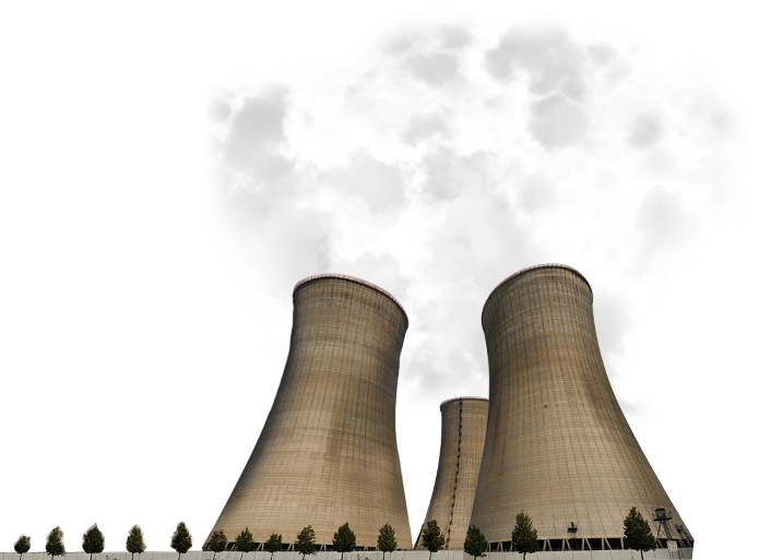 Username - Nuclear Power Plant (695x513), Png Download