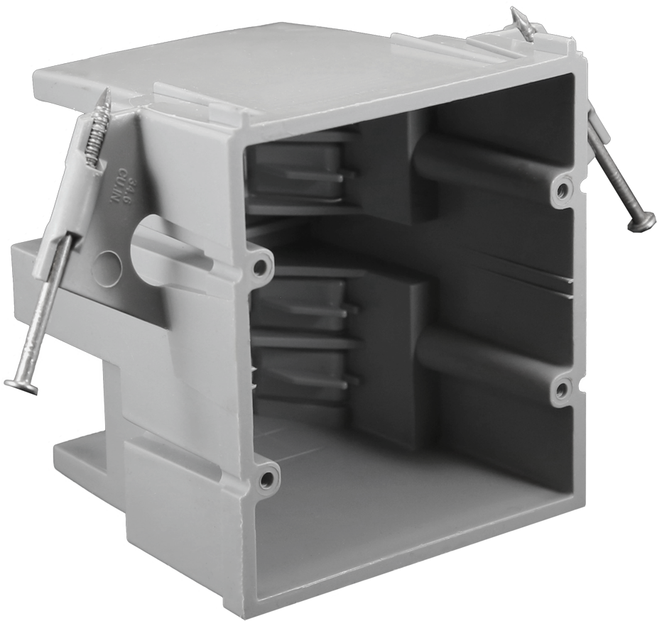 Ez Box Heavy Wall New Work Nail- - Wood (1000x1000), Png Download