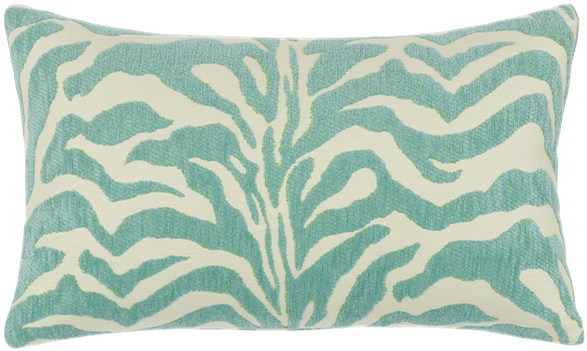 Elaine Smith Zebra Mist Lumbar Outdoor Pillow (800x800), Png Download