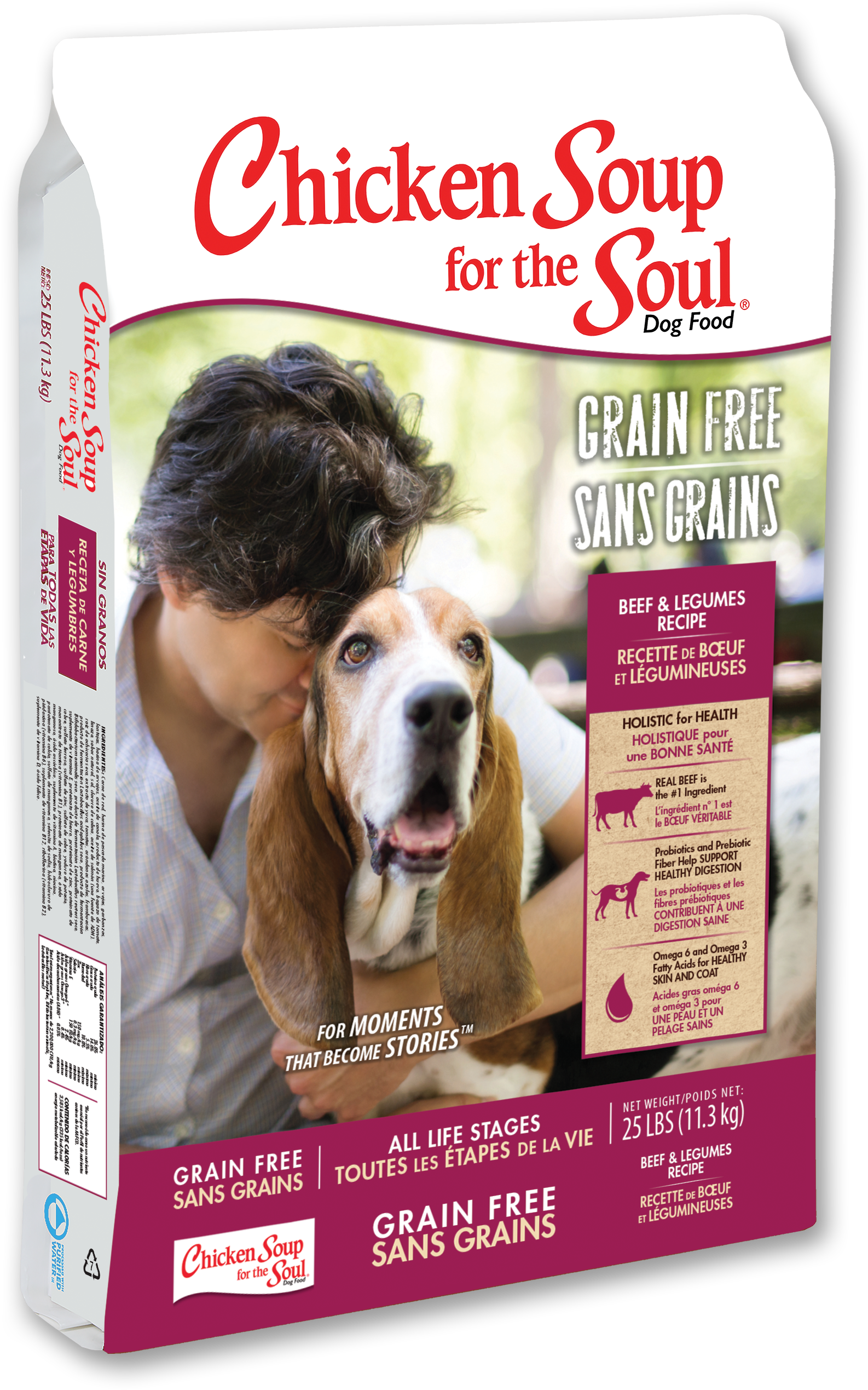 Grain Free Dog Food - Chicken Soup For The Soul Dog Food (1800x2700), Png Download