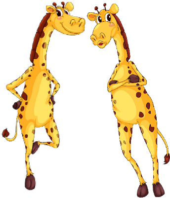 Giraffe Cartoon Picture - Giraffe (400x400), Png Download