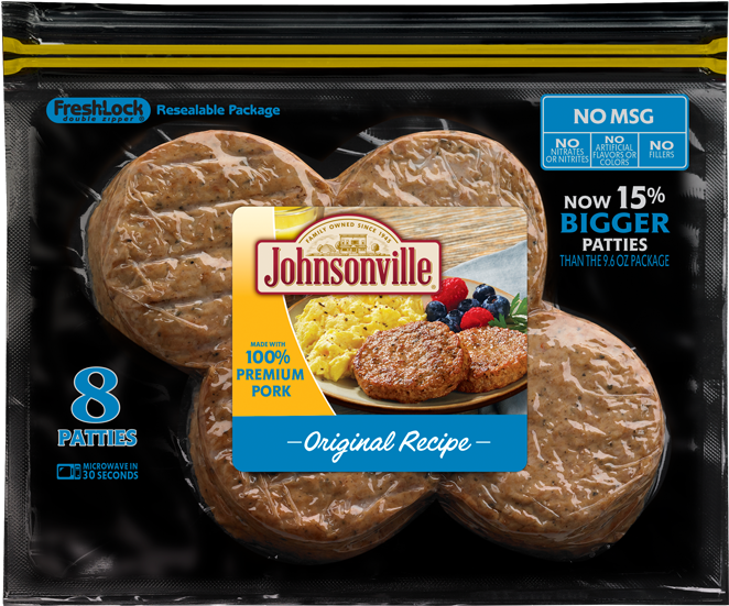 Product Image - Johnsonville Beer Brats Cooked Bratwurst 28oz Zip Pkg (800x576), Png Download